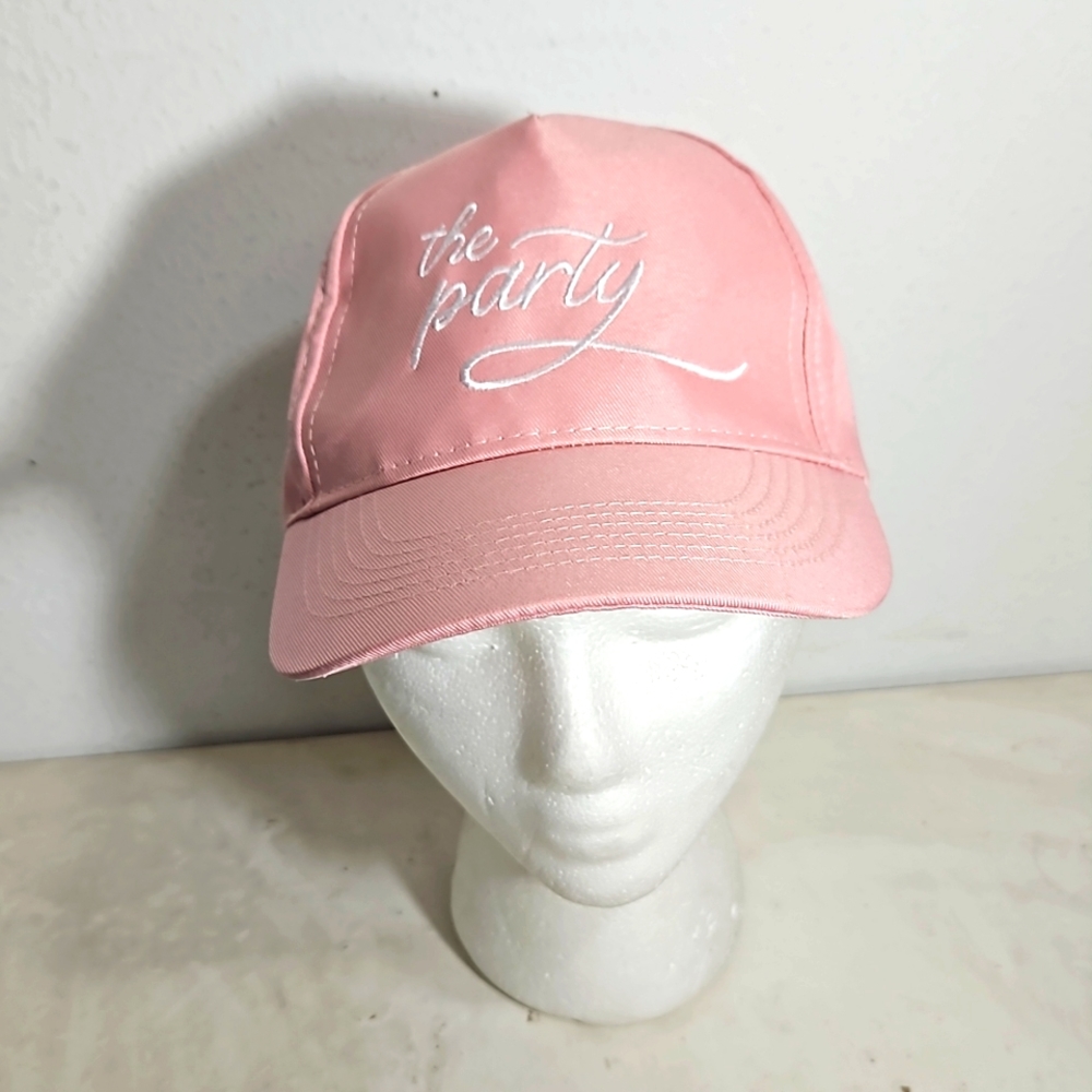 unique the party embroidered pink novelty baseball cap for the life of the Party - Picture 1 of 5